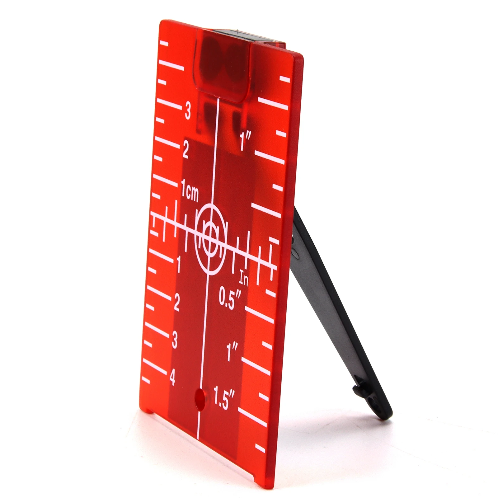 PINTUDY Magnetic Laser Target Card Plate Level Tool Rotary Cross Line Horizontal Vertical Multiusos Green Red |