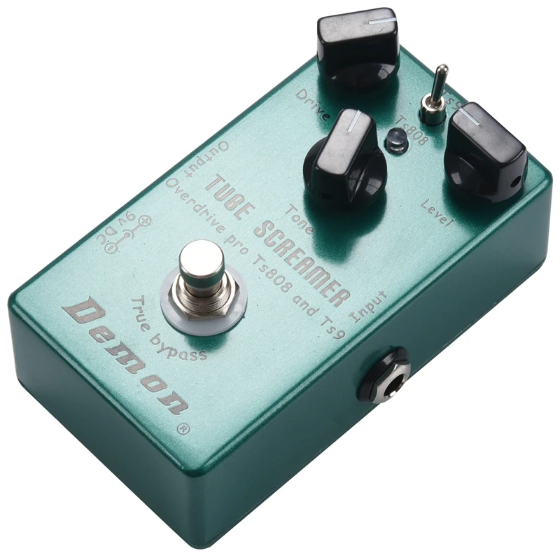 MOSKY Demon TS808 трубчатый стягиватель Overdrive Pro винтажная педаль эффектов для