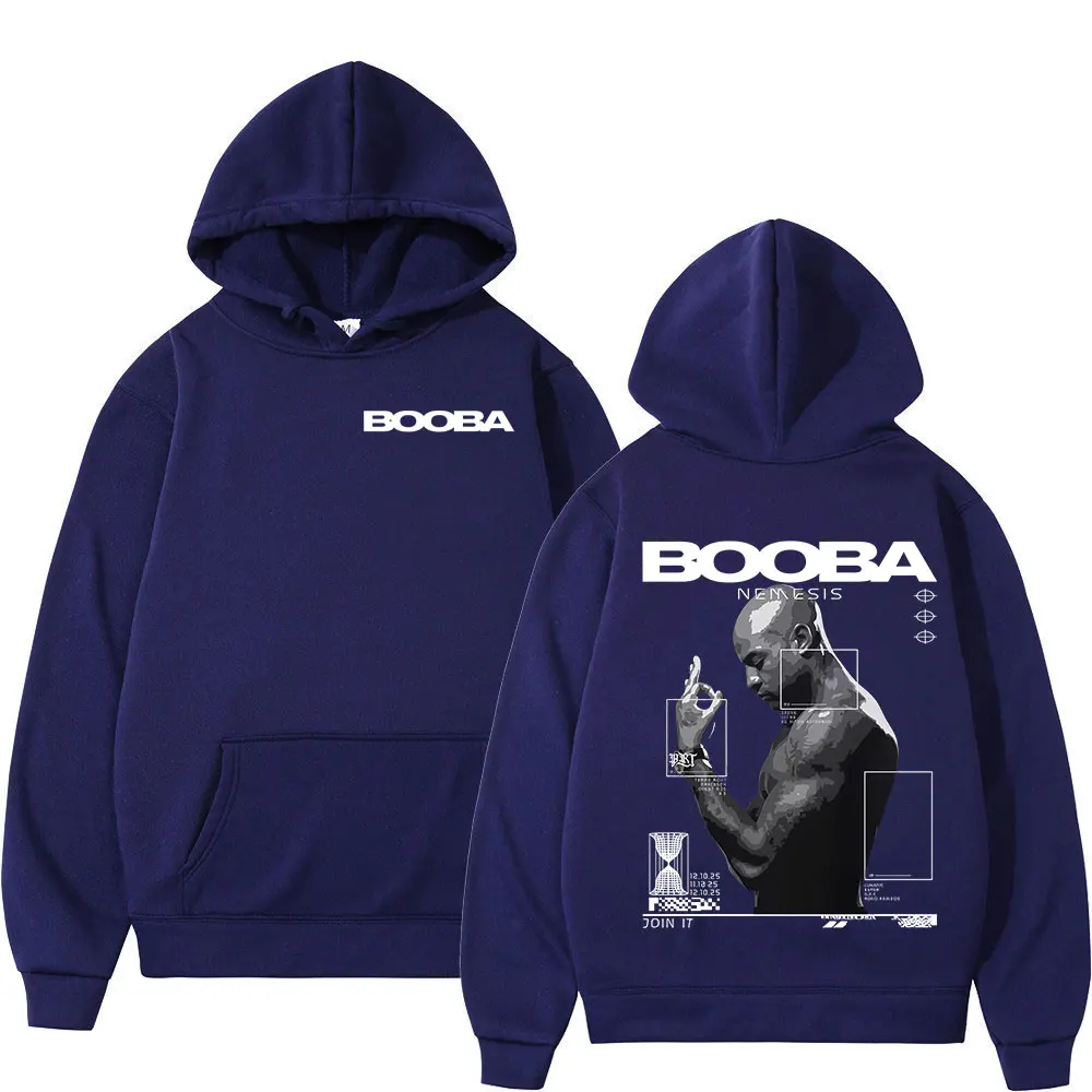 Фото Франция рэпер Booba Nero Nemesis толстовки мужская одежда ретро мода хип-хоп толстовки с капюшоном с длинными рукавами пуловер большого размера №2
