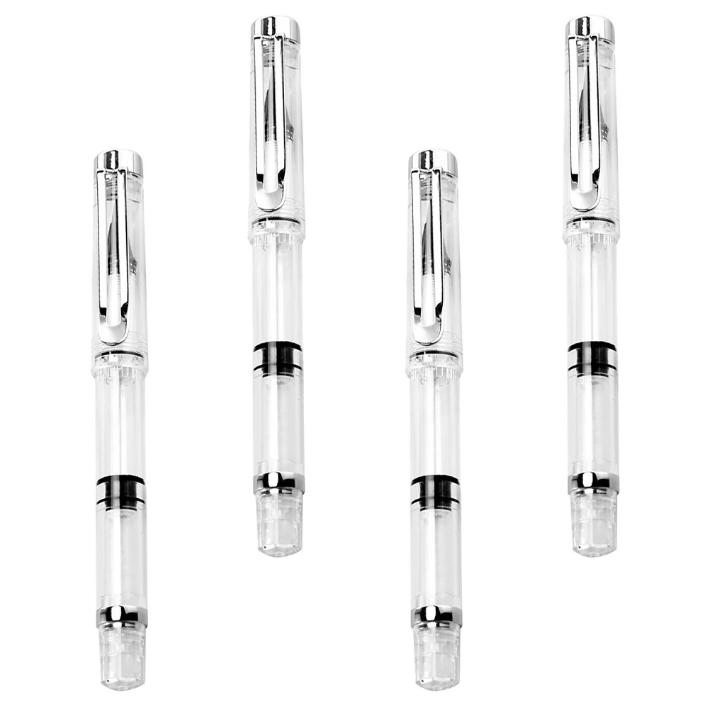 

4 PCS Painting Pen Brushes Real Brush Pen Fountain Pen Brush Ink Calligraphy Pen Brush Calligraphy Pens Beginners