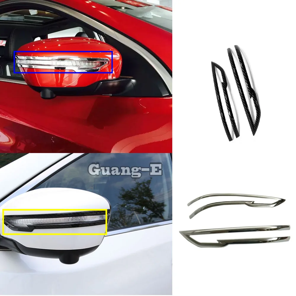 

Автомобильный хромированный чехол на зеркало заднего вида из АБС-пластика для Nissan X-trail Xtrail T32/Rogue 2014 2015 2016
