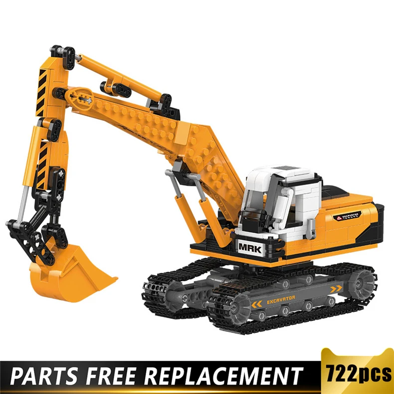 

Высокотехнологичный строительный экскаватор XingBao 03038, набор строительных блоков, кирпичи, игрушки, фигурки для мальчиков, рождественские по...