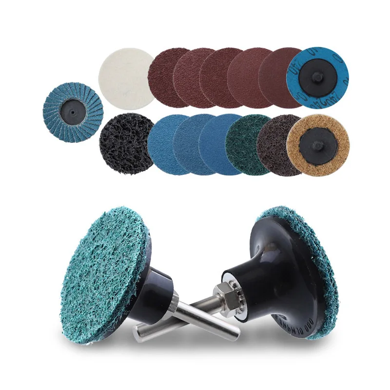 

101/70 PCS Sanding Discs Set 2 Inch Surface Sanding Polishing Sandpaper With 1/4 Inch Tray Holder For Rotary Tools,Wood,Glass