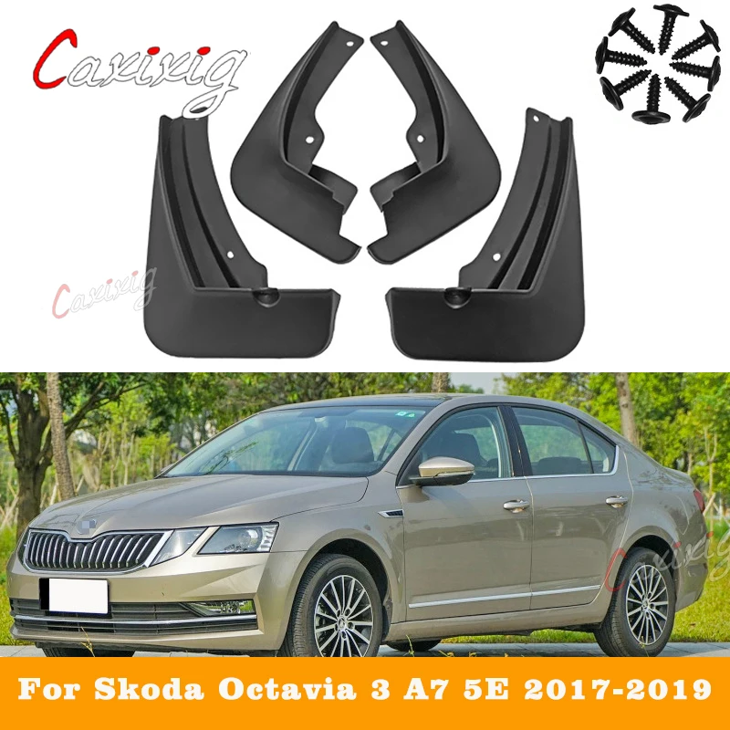 4 шт. для Skoda Octavia Pro 2006-2019 2021 автомобильные брызговики крылья