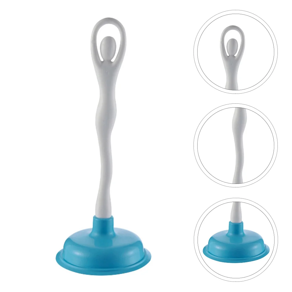 

1Pc Toilet Sink Plungers Hanging Toilet Cleaner Plastic Toilet Sewer Dredger