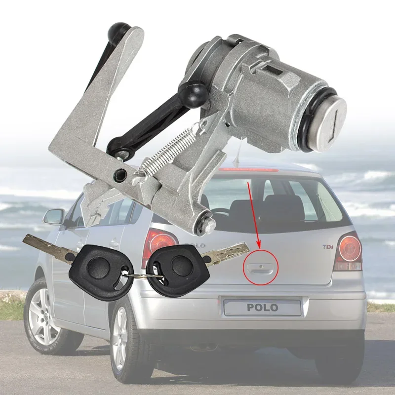 

6Q6827297D для 2002-2010 VW Polo 2003-2014 VW замок багажника и задние ключи