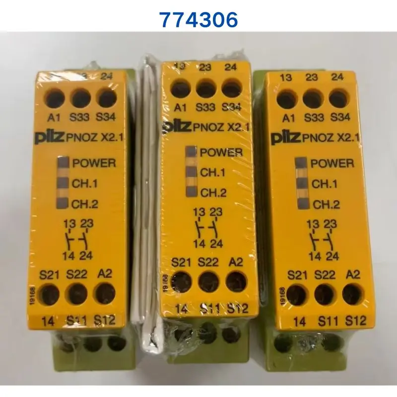 Совершенно новое реле PILZ PNOZ X2.1 24VAC/DC 2n/o 774306