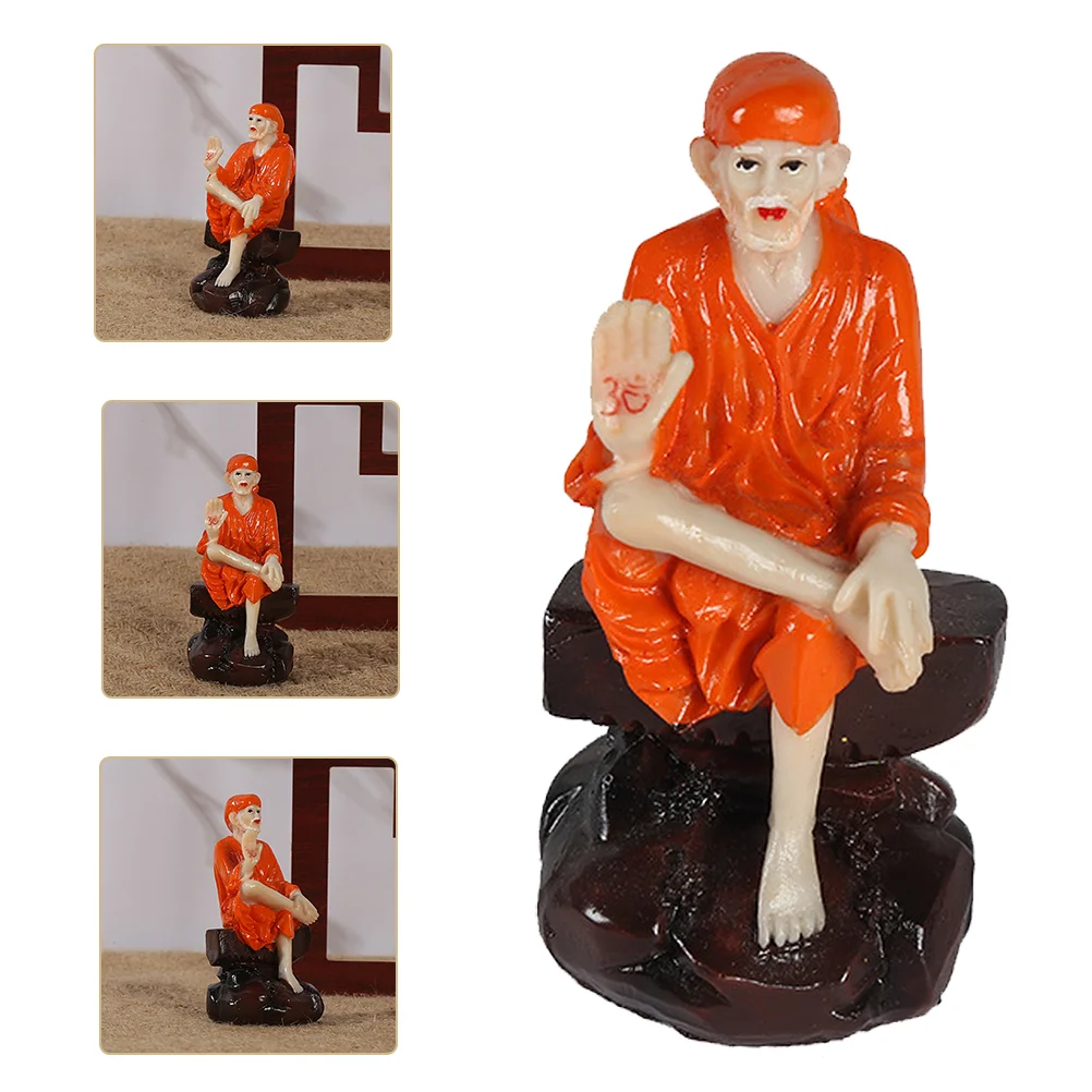 

Artistic Sculpture Landscape Chic Statue Tabletop Decor Red