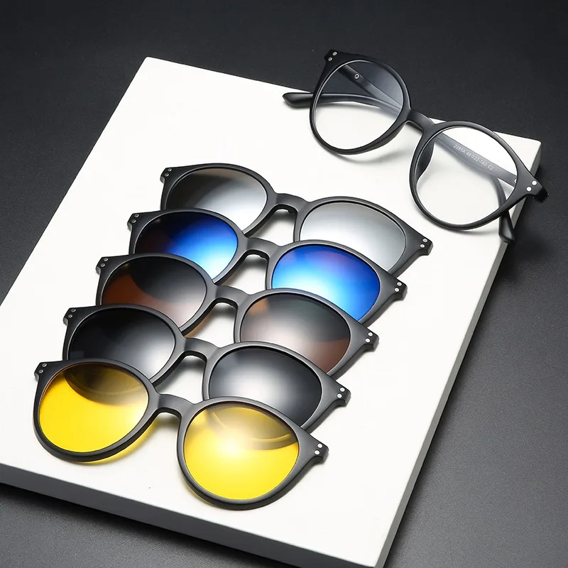 Оправа для очков мужчин и женщин поляризационные солнцезащитные очки с клипсой