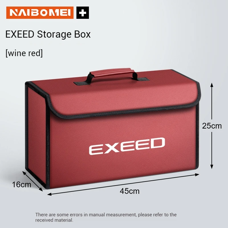 

Коробка для хранения багажника автомобиля, органайзер, складная сумка-контейнер для Chery Exeed LX VX TXL RX Sterra ET PHEV ‌ ET-I ‌ ES TX Tiggo 3X