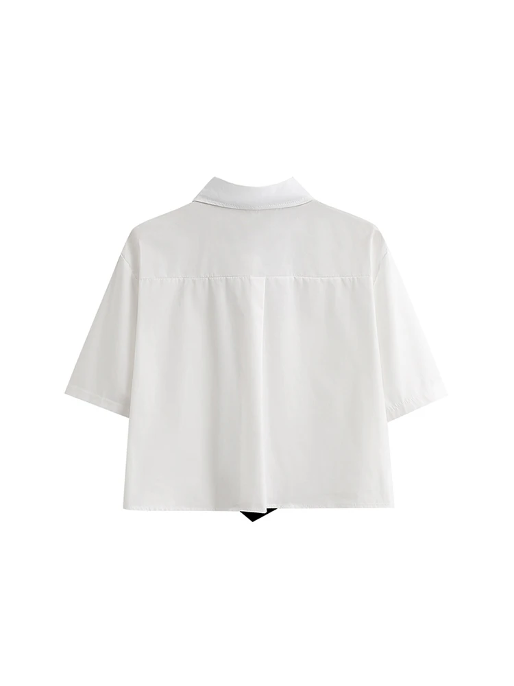 Женская рубашка для инструментов готический укороченный топ в стиле Харадзюку