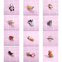 cute mini automotive interior dog puppy panda car pendant hanging charms keychain ornaments rearview mirror decoration
