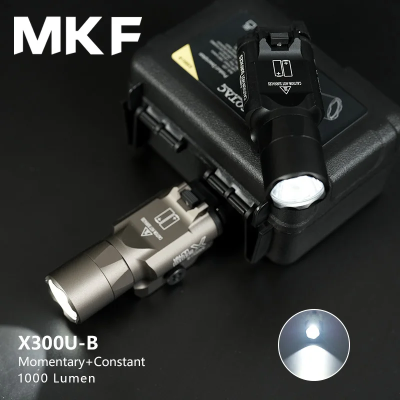 Sotac Tactical X300U-B X300UB X300U Светодиодный белый фонарик Glock G17 G18 G19 Постоянный/мгновенный