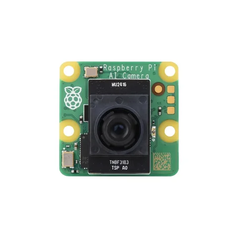 Камера Raspberry Pi с искусственным интеллектом | IMX500 12MP Датчик зрения, бортовой AI-ускоритель и угол обзора 78,3 ° для промышленного IoT/умного дома