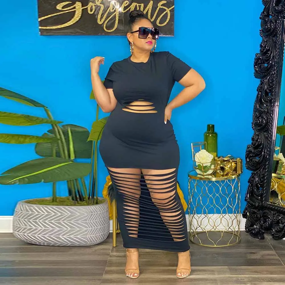 

Женское летнее платье с круглым вырезом и коротким рукавом