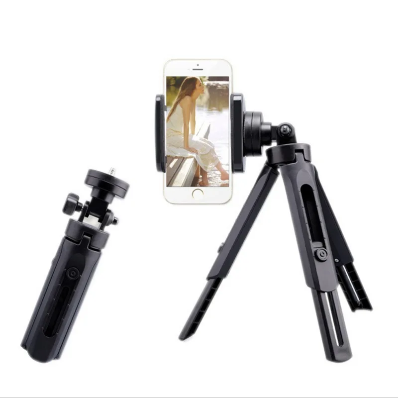 

Sports camera portable small-sized mobile phone tripod mini desktop live video horizontal and vertical shoot suppor