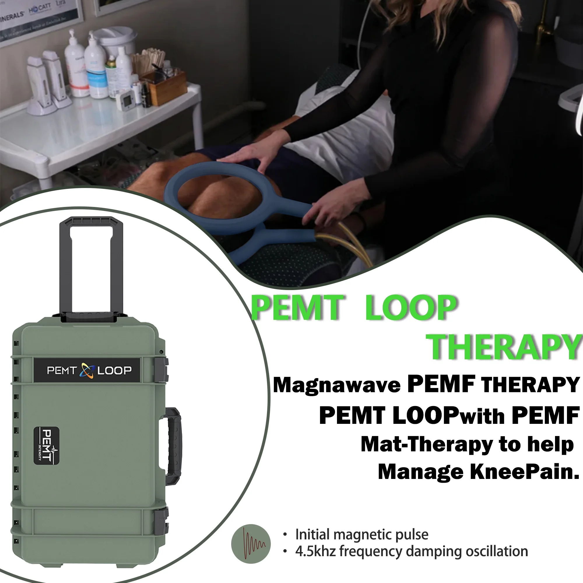 Пемт петля эквин импульсное электромагнитное поле устройство для магнитной