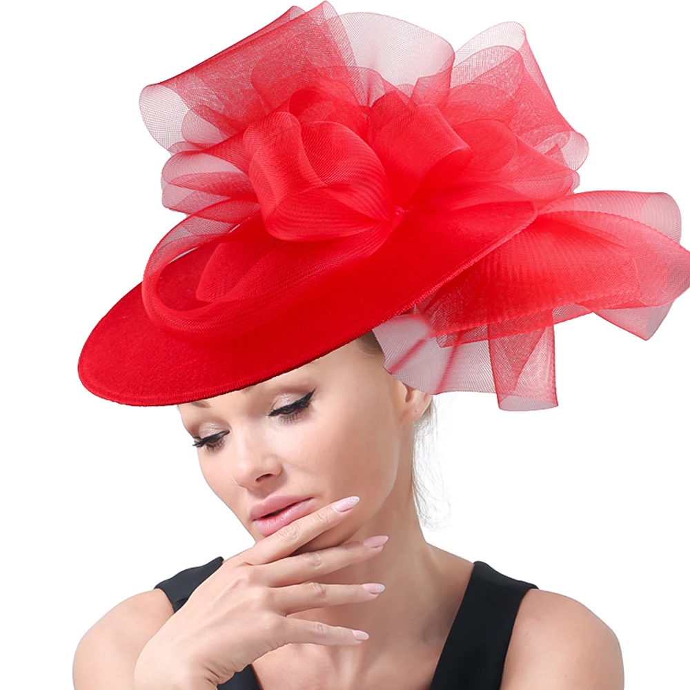 Великолепная женская шляпа-волшебник для свадьбы и невесты головной убор