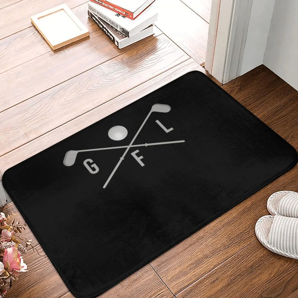 Doormat Rug Carpet Mat Footpad Polyester Non-slip Washable Entrance Kitchen Bedroom Balcony Toilet