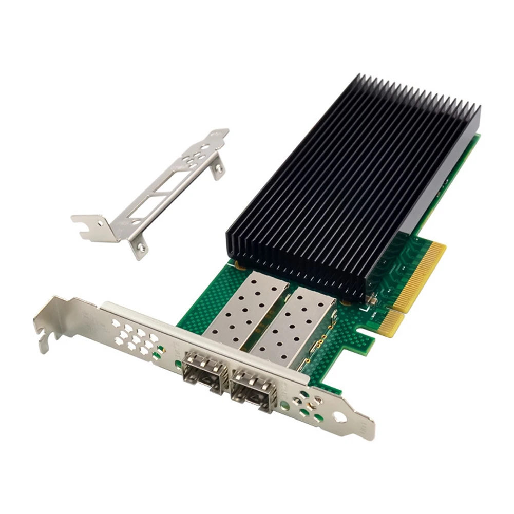 

ST7328 X722-DA 10 Gigabit Server Network Card PCIe X8 Duals Port 10G SFP+Server Optical Fiber IWARP RDMA Network