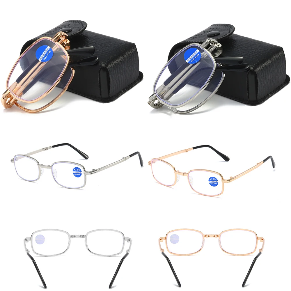 

1 шт., складные очки для чтения, с защитой от сисветильник