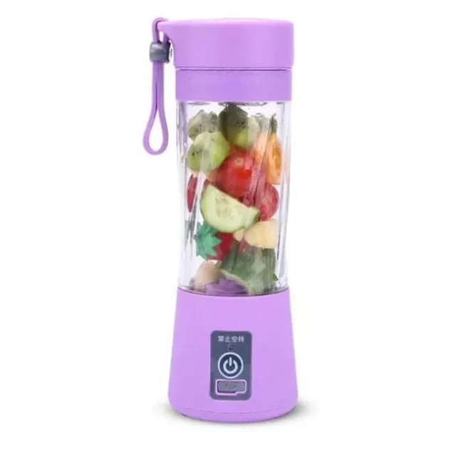 

Blender Mini USB Rechargeable Mixer Electric Handheld Smoothie Maker Blender Stirring Portable Food Processor Fruit Juice
