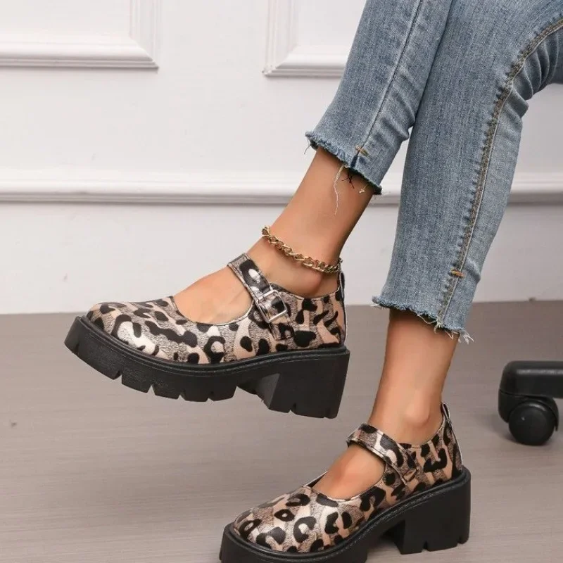 Женская обувь 2024 брендовая женская на высоком каблуке с пряжкой и ремешком