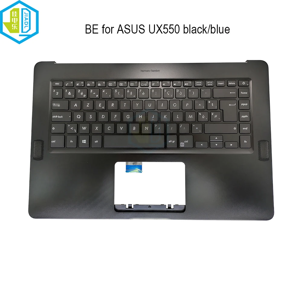 New Belgian Backlit Keyboard Palmrest upper cover for ASUS ZenBook Pro UX550 UX550VE UX550VD UX550GE UX550GD 90NB0ET2 90NB0ET1