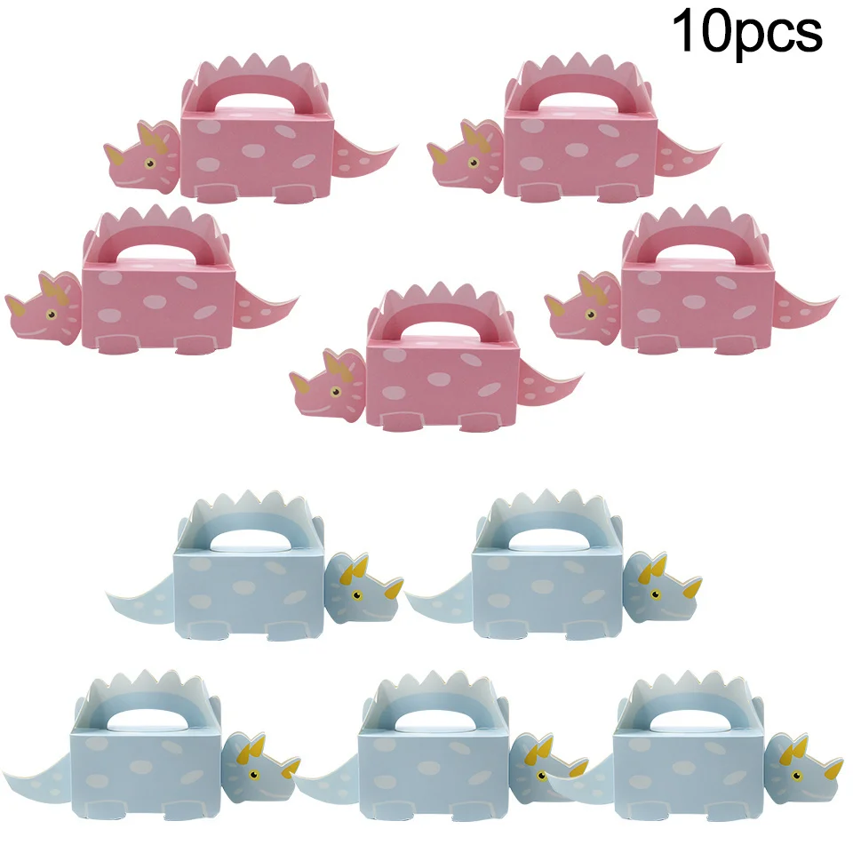 

Картонные коробки для печенья с динозавром Tissy, 10 шт.