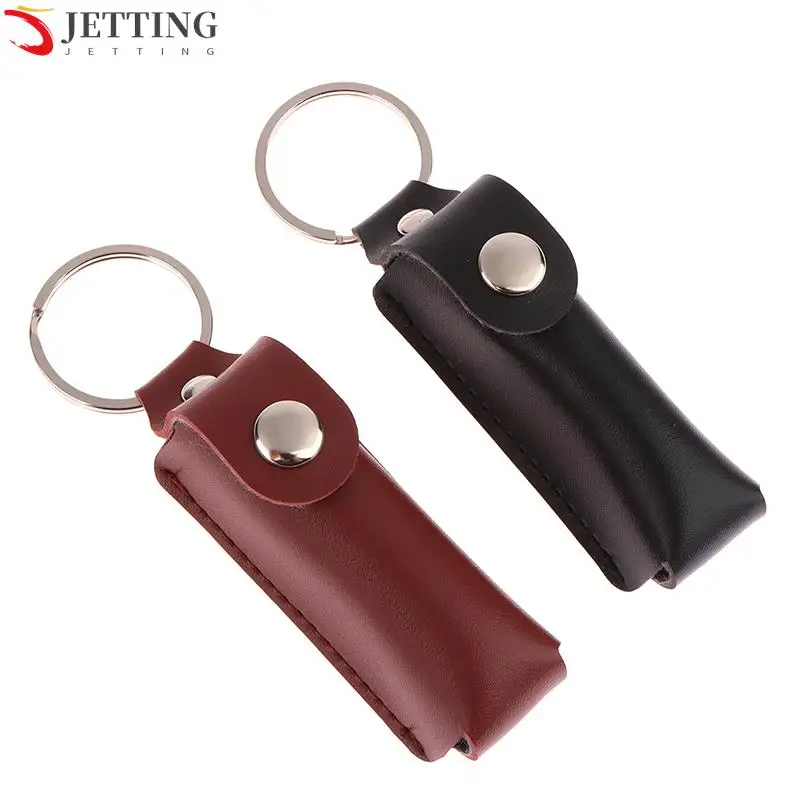 

USB Case Protective Bag Portable Pocket Leather Key Ring For Usb Flash Drive