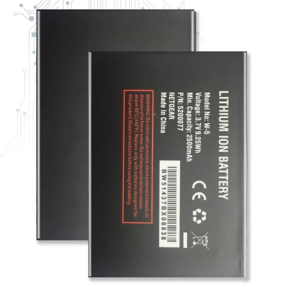 Литий-ионный аккумулятор W-5 для Netgear