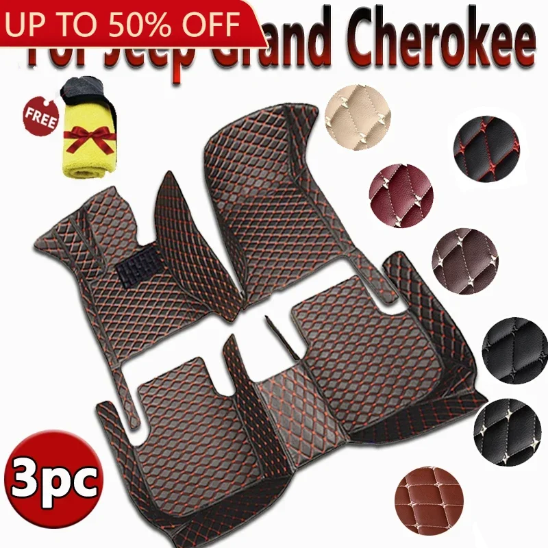 Автомобильные коврики для Jeep Grand Cherokee WK WK2 2011-2022 21 20 19 18 автомобильные подушечки
