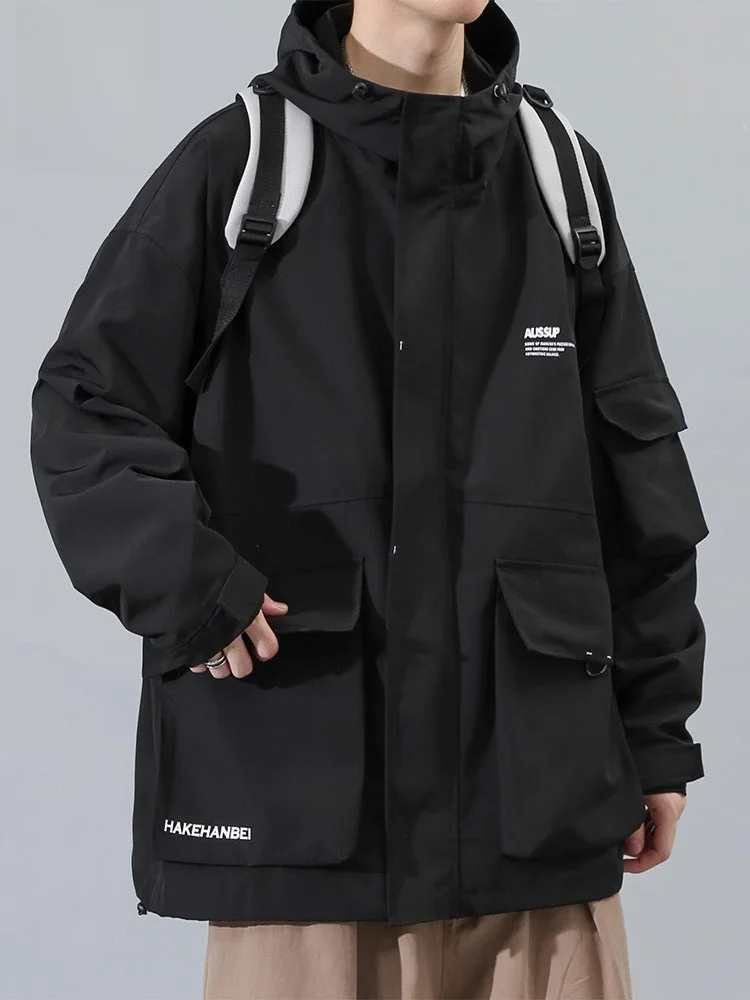 Zhenvis Mountain Functional Charge Верхняя одежда Мужская весенне-осенняя новинка Ruan Shuai Большие