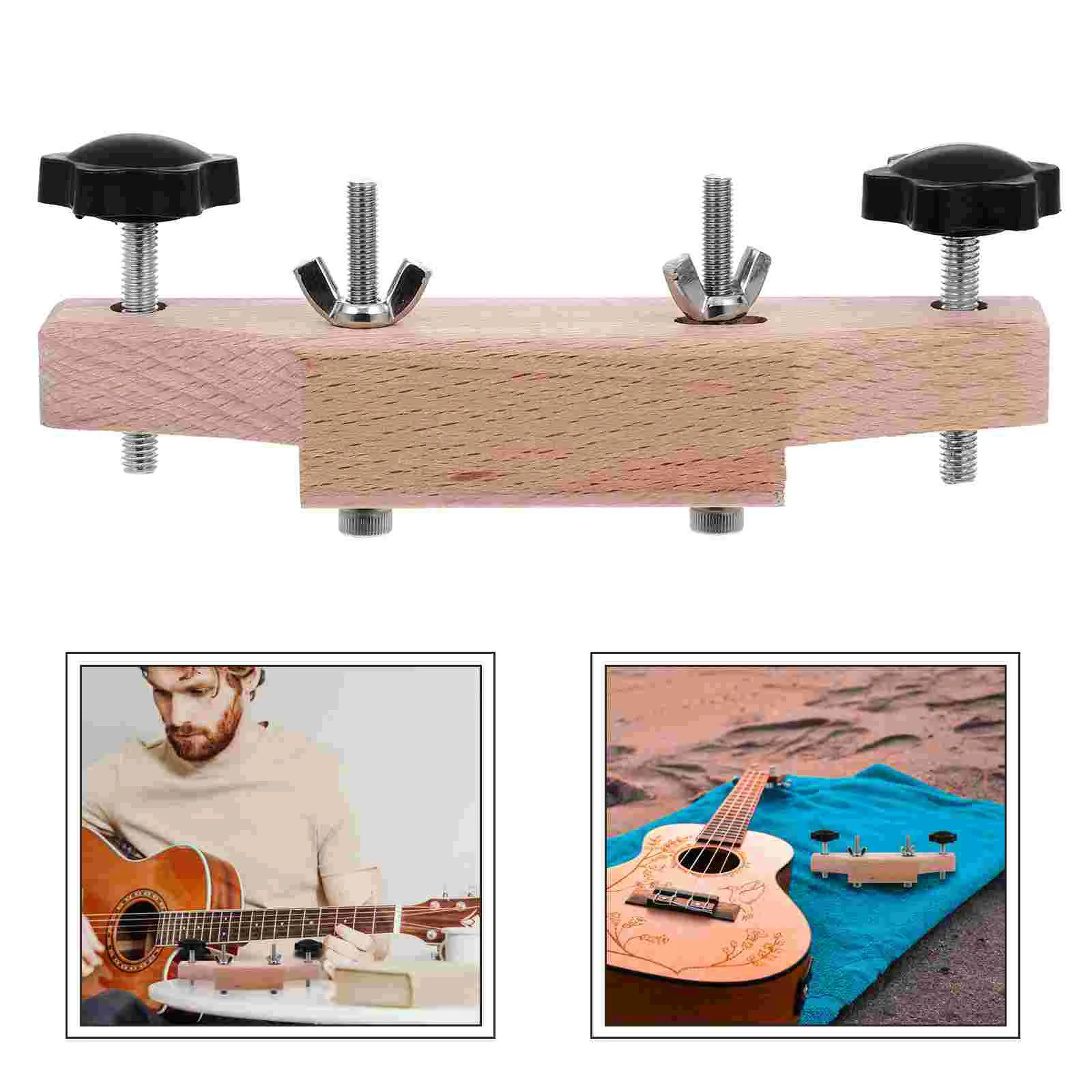 

1 Set of Guitar Bridge Repair Tools Guitars Accessory Luthier Tools Acoustic Guitar Bridge Clamp Guitar Repair