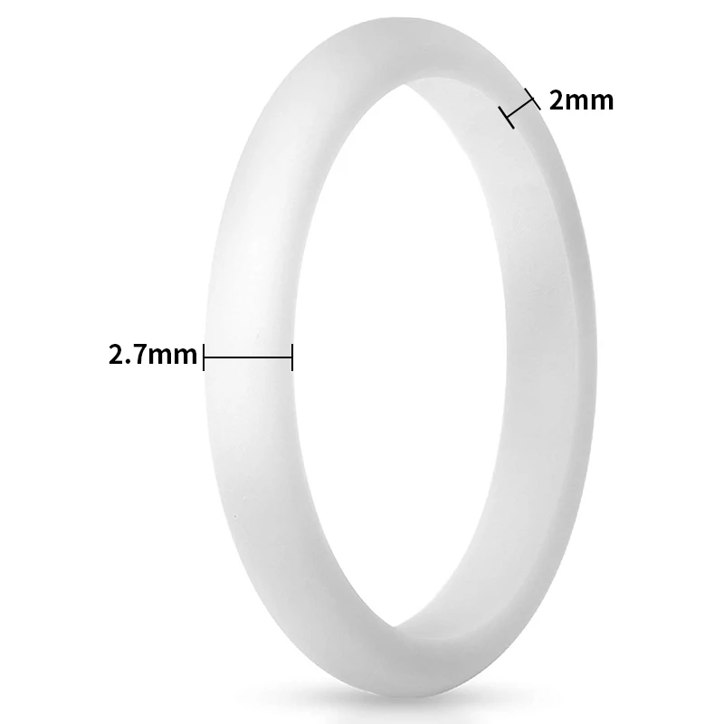 Набор силиконовых колец Geedyn для женщин модные милые романтические стильные