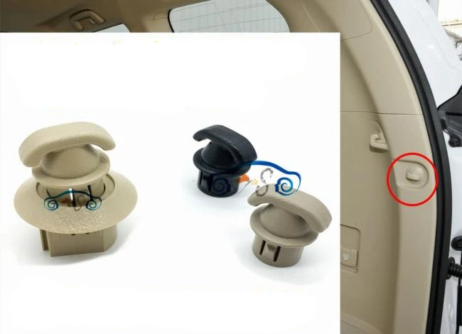 

For Toyota PRADO Alphard LX Previa Trunk Hook Luggage Coat Cap Hook