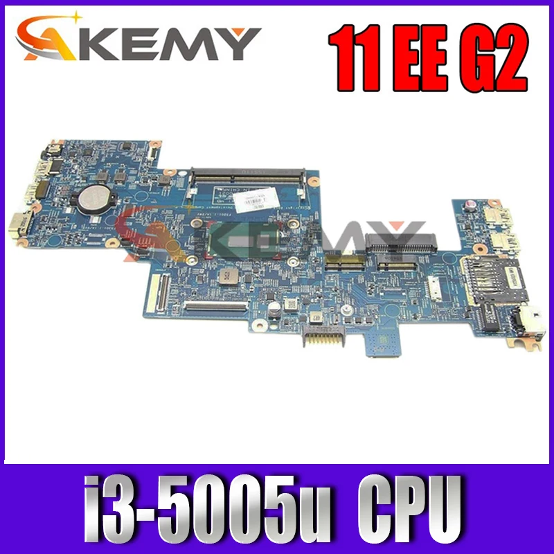 

Original mainboard 809874-501 809874-601 809874-501 for HP Probook 11 EE G2 Motherboard UMA with i3-5005u fully tested ok