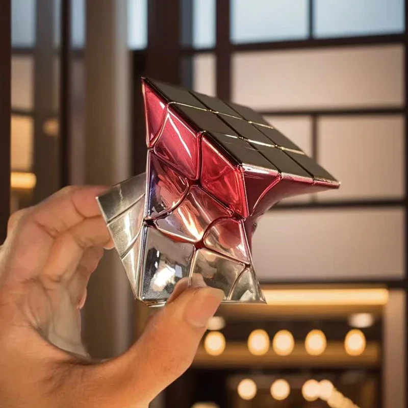 Крученый третий заказ красочный магический куб 3x3x3 Alien однотонный волшебный