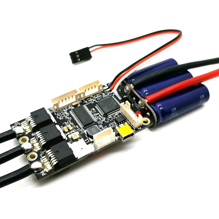

Freerchobby electronic speed controller based on vesc 60a 60v 12s 4.12 brushless motor esc for electric skateboard robot drone