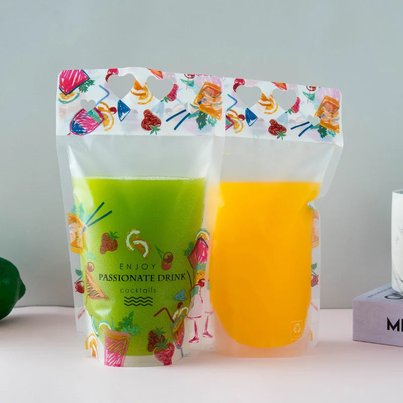 Прозрачные пакеты для напитков Party Zoo 500 мл