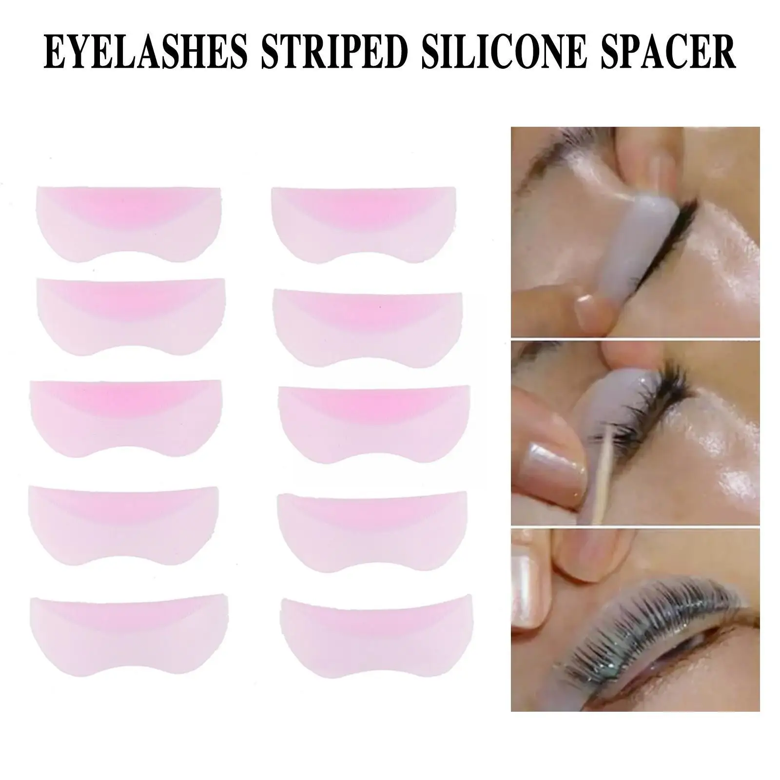 

5 пар, подставка для наращивания ресниц, инструмент для завивки ресниц