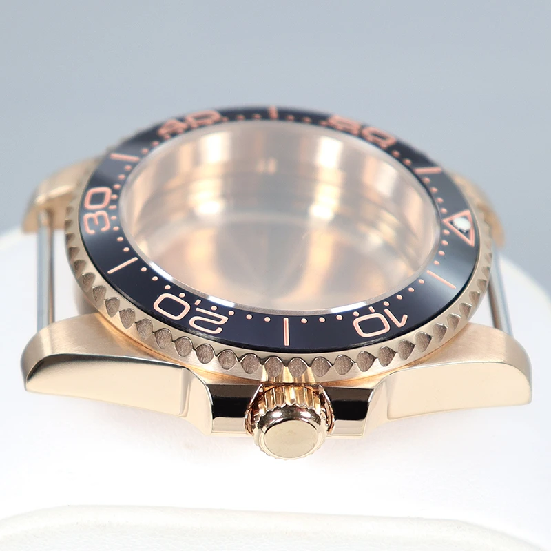 Корпус часов Ms. 40 мм с сапфировым стеклом аксессуары для NH35 NH36/34 8215 2824 механизм