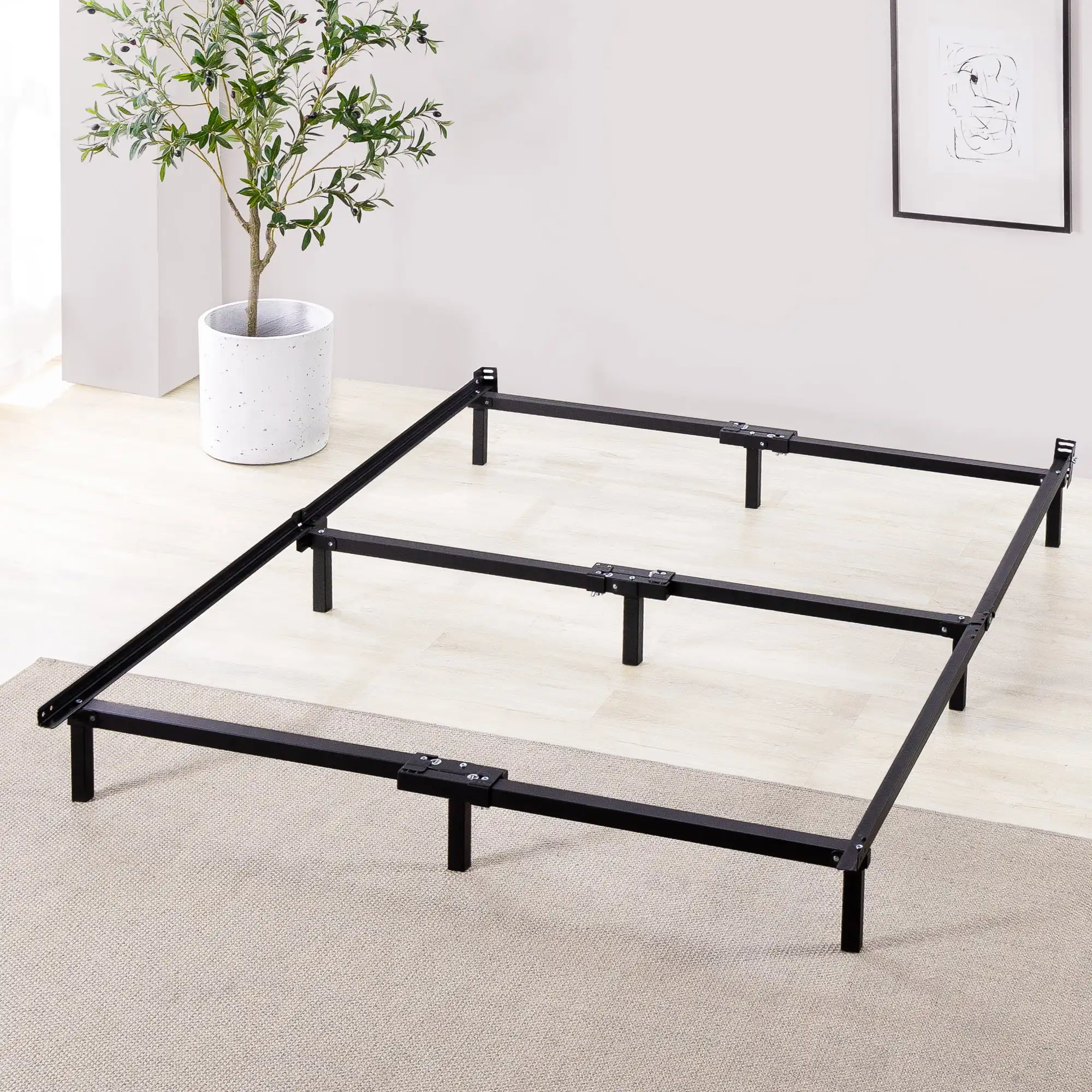 

Zinus 7” Compack Metal Bed Frame, Black, Queen