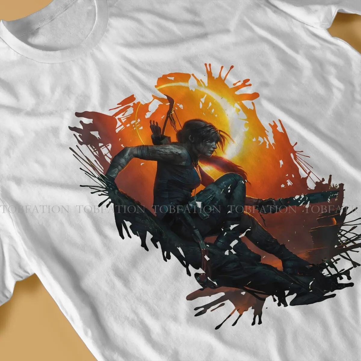 Мужская хипстерская футболка с круглым вырезом в стиле Харадзюку