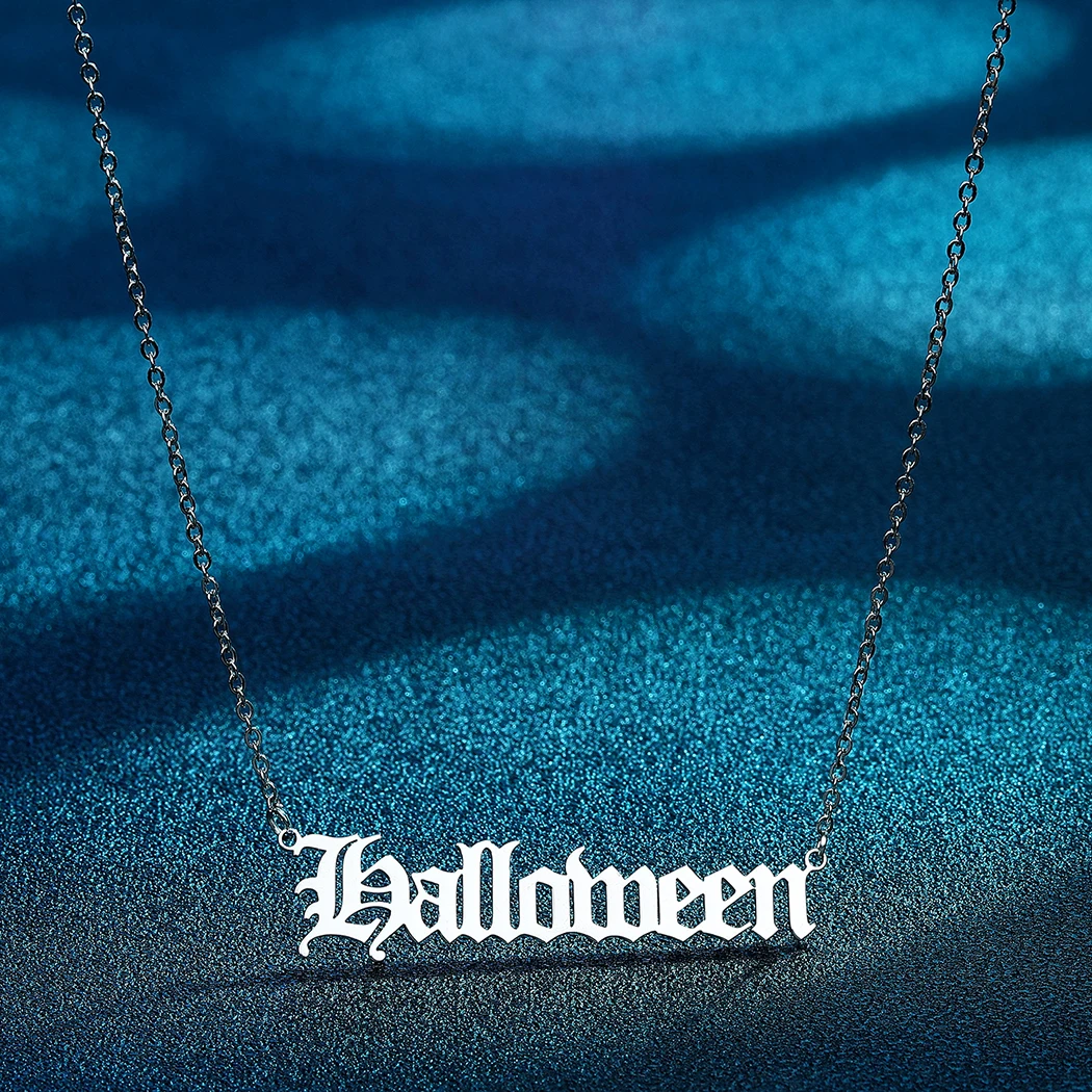 

Chereda Trend Customizable Name Necklace Stainless Steel Letter Personalized Necklace Name Necklaces For Women 2021 Jewelry