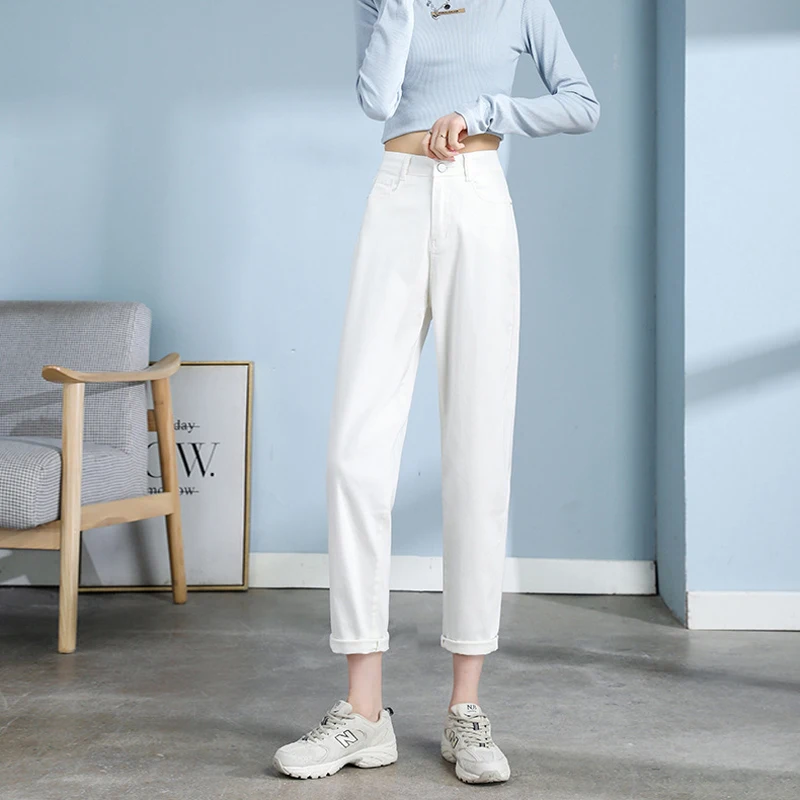 Jeans Women 2022 Cotton Jean Korean 