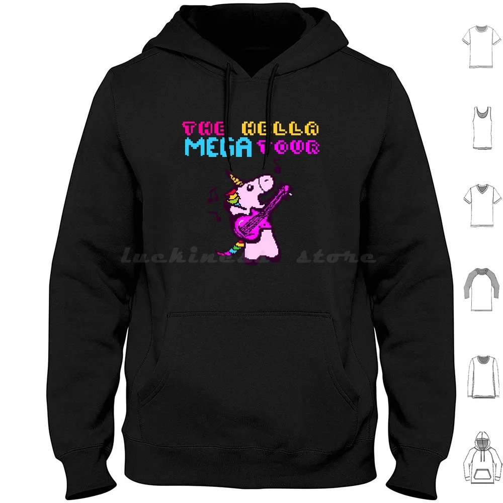 

The Mega 2021 Tour Hella Unicorn Essential Hoodie cotton Long Sleeve