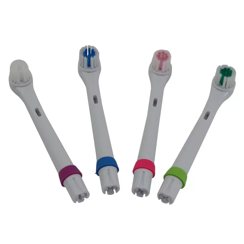 

4pcs/pack Electric Toothbrush Heads 4 Soft Bristles Neutral Package Best Rotation Type Electric Tooth Brush Head Free shipping