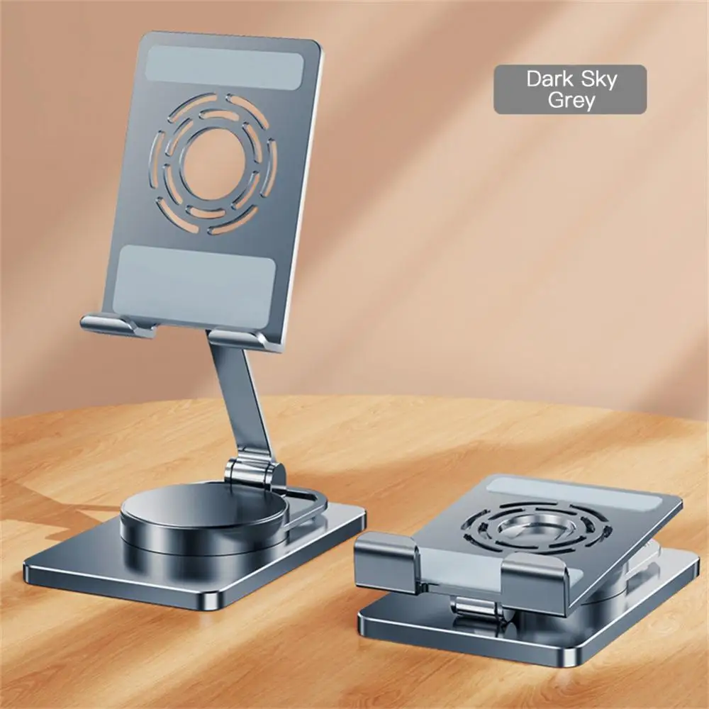 

Portable Smartphone Mount Aluminum Alloy Desktop Phone Stand Heat Dissipation Mobile Phone Holder For Cell Phones Tablets