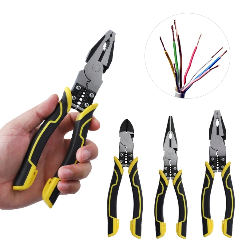 

Heavy Duty Combination Side Cutting Pliers Gifts for DIY Work Friends and Family
